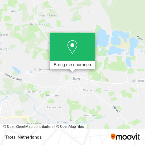 Trots kaart