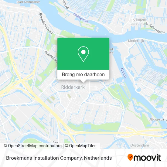 Broekmans Installation Company kaart