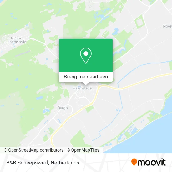 B&B Scheepswerf kaart