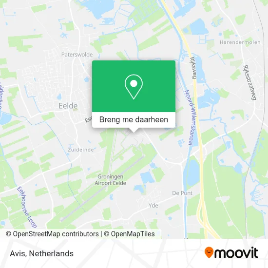 Avis kaart