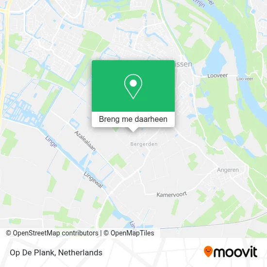 Op De Plank kaart