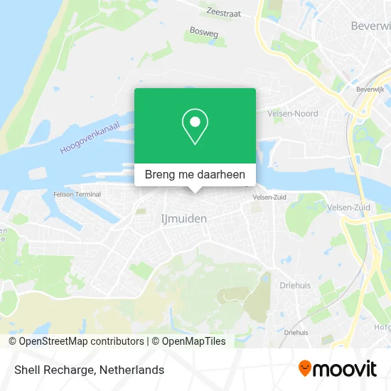 Shell Recharge kaart