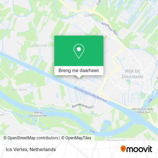 Ics Vertex kaart