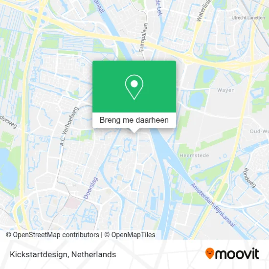 Kickstartdesign kaart