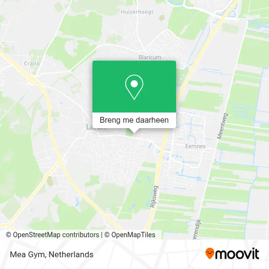Mea Gym kaart