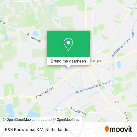 B&B Bouwtotaal B.V. kaart