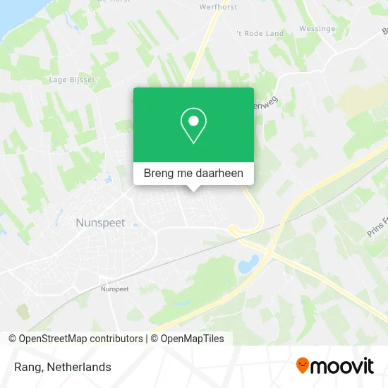 Rang kaart