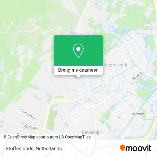 Stoffenloods kaart
