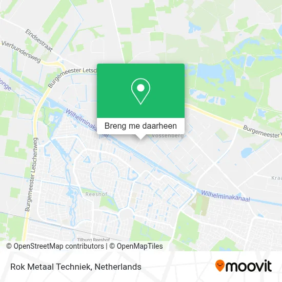 Rok Metaal Techniek kaart