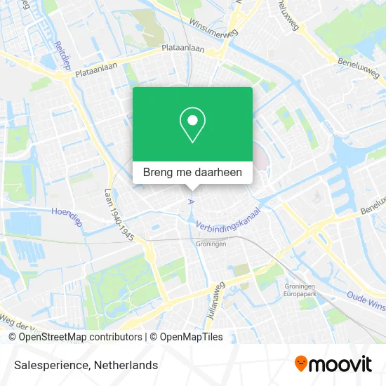 Salesperience kaart