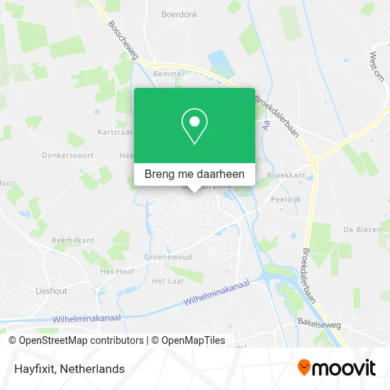Hayfixit kaart