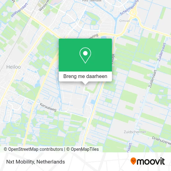Nxt Mobility kaart