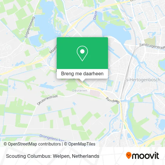 Scouting Columbus: Welpen kaart