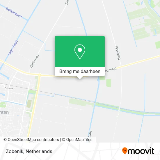 Zobenik kaart