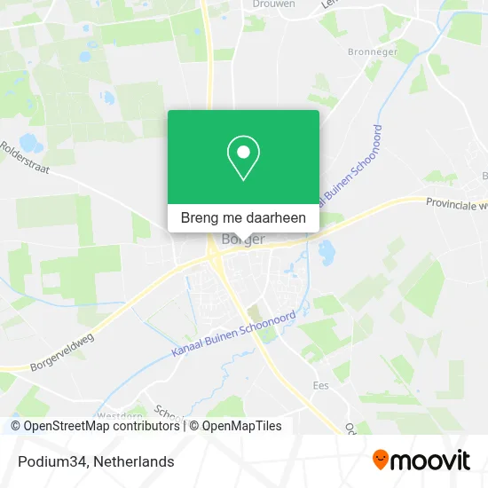 Podium34 kaart