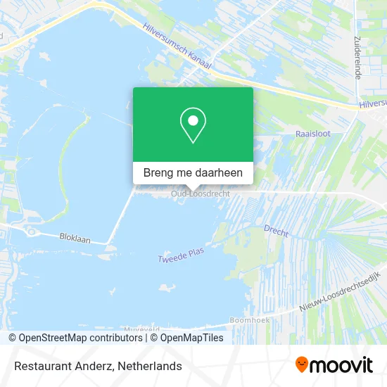 Restaurant Anderz kaart