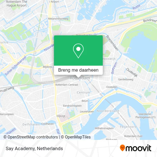 Say Academy kaart