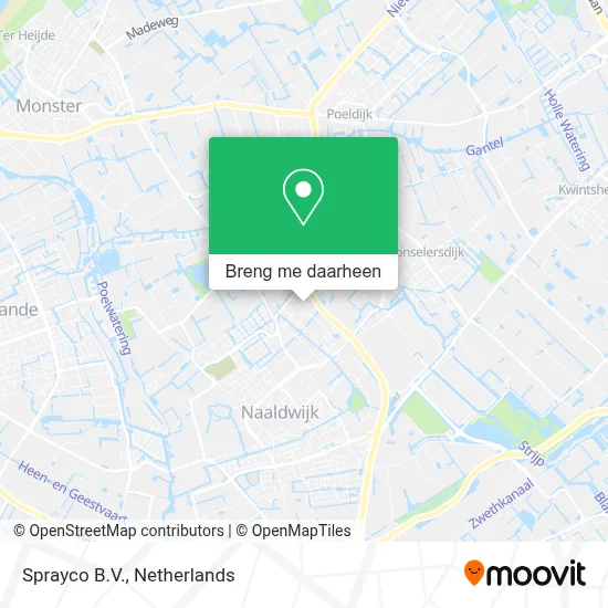 Sprayco B.V. kaart