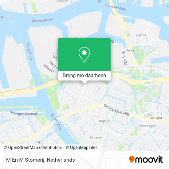 M En M Stomerij kaart