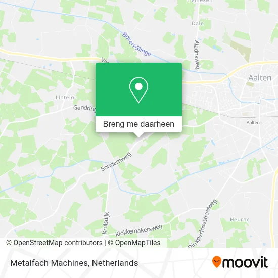 Metalfach Machines kaart