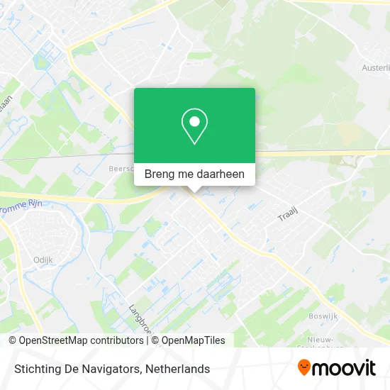 Stichting De Navigators kaart