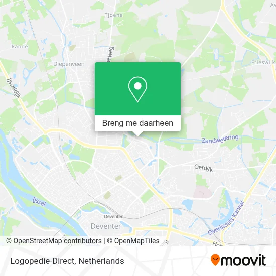 Logopedie-Direct kaart