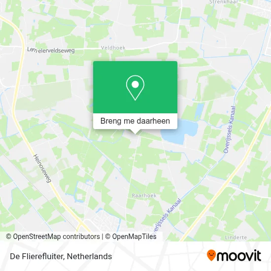 De Flierefluiter kaart