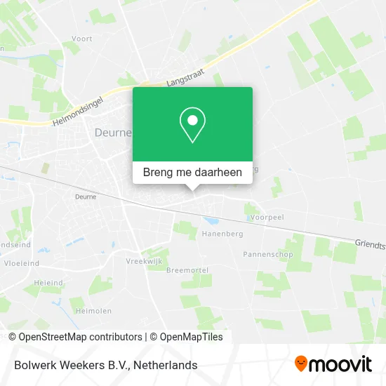 Bolwerk Weekers B.V. kaart