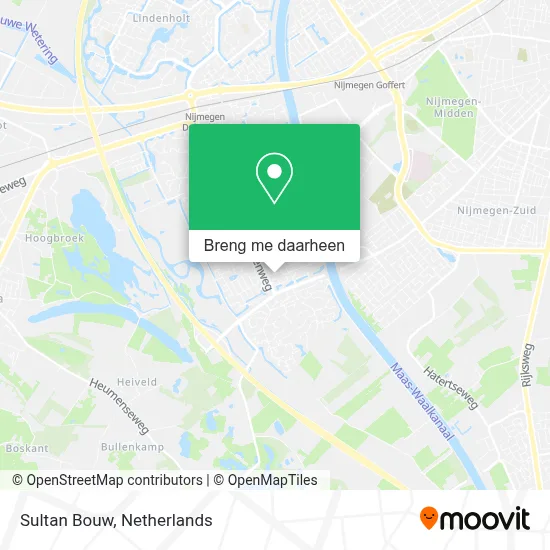 Sultan Bouw kaart