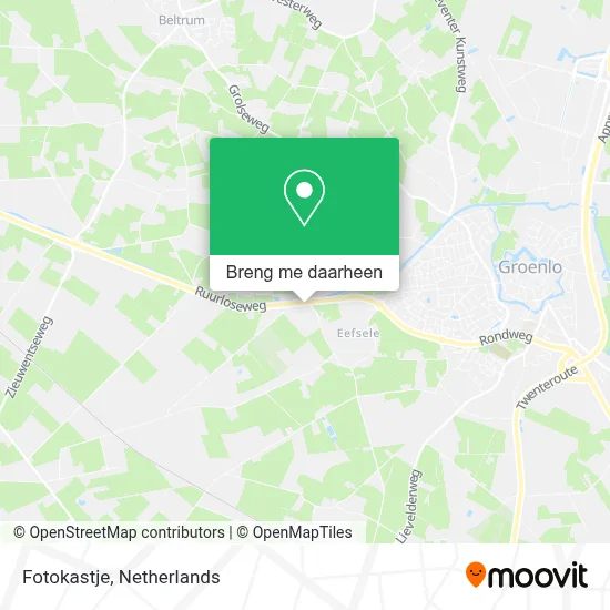 Fotokastje kaart