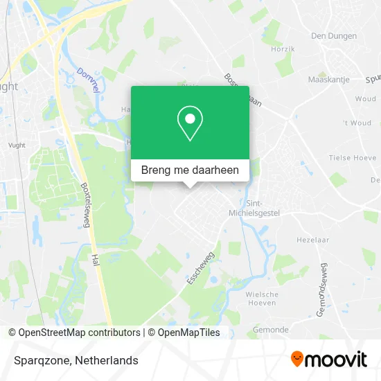 Sparqzone kaart