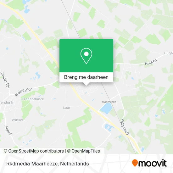 Rkdmedia Maarheeze kaart