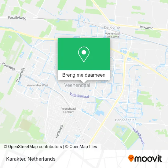 Karakter kaart