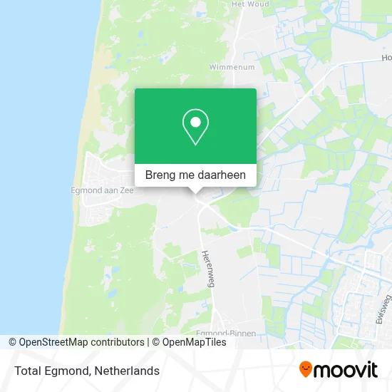 Total Egmond kaart