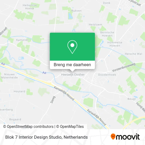 Blok 7 Interior Design Studio kaart