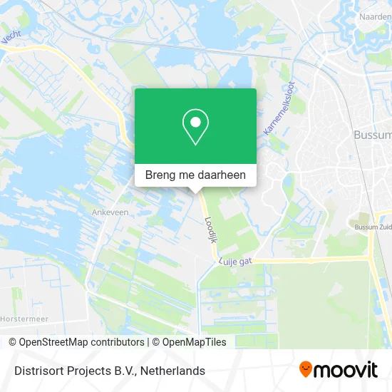 Distrisort Projects B.V. kaart