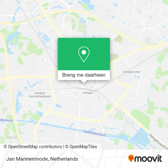 Jan Mannenmode kaart