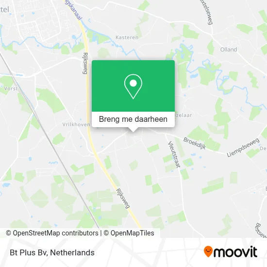Bt Plus Bv kaart