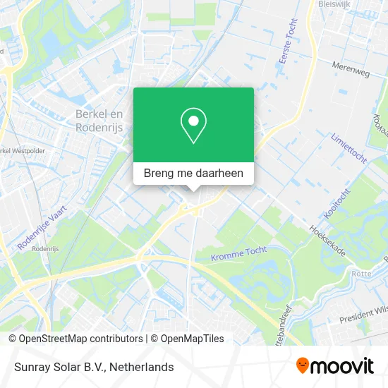 Sunray Solar B.V. kaart