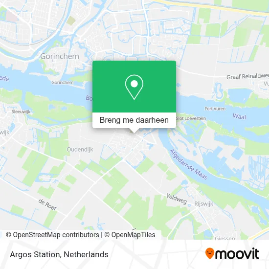 Argos Station kaart