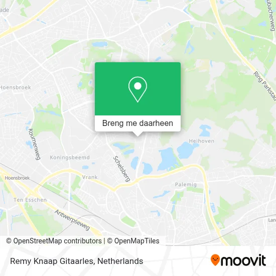 Remy Knaap Gitaarles kaart
