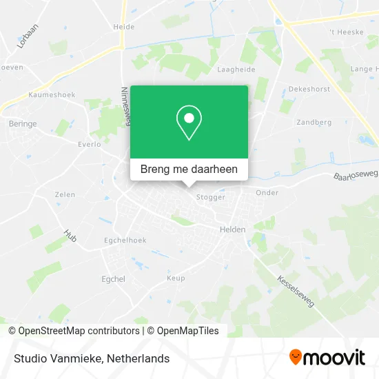 Studio Vanmieke kaart