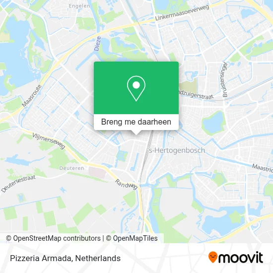 Pizzeria Armada kaart