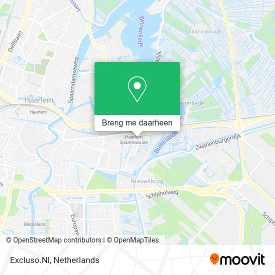 Excluso.Nl kaart