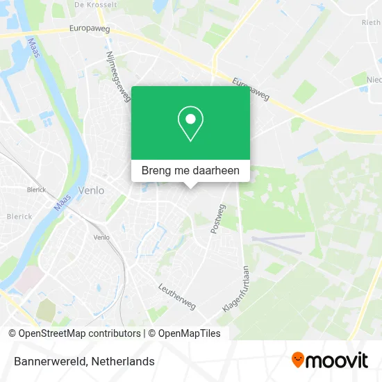 Bannerwereld kaart
