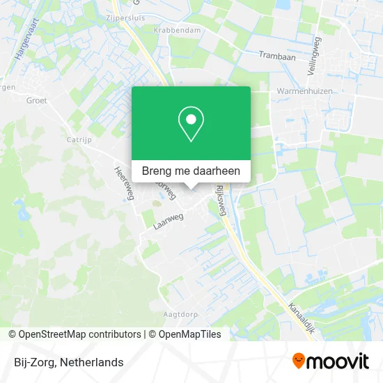 Bij-Zorg kaart