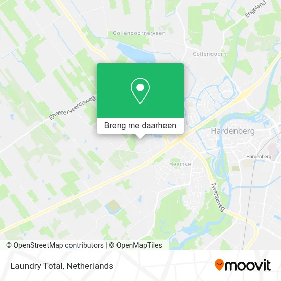 Laundry Total kaart
