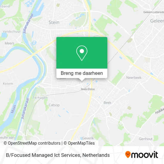 B/Focused Managed Ict Services kaart