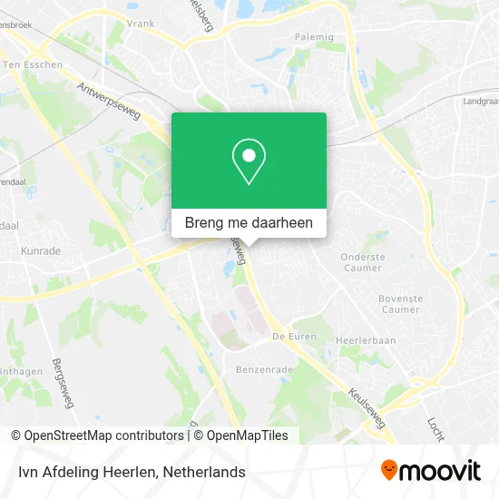 Ivn Afdeling Heerlen kaart