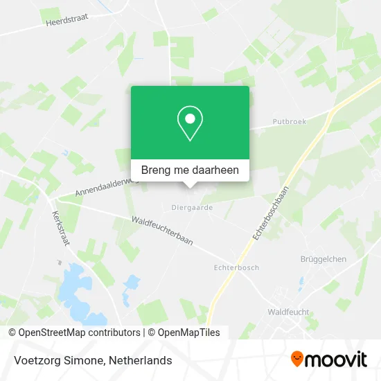 Voetzorg Simone kaart